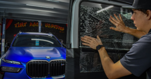 window tint installation
